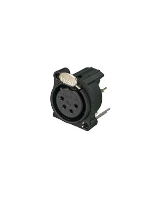Разъем панельный XLR мама Neutrik NC4FAV