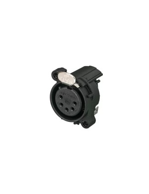 Разъем панельный XLR мама Neutrik NC5FAH