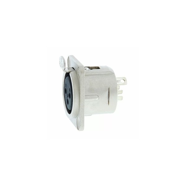 Роз'єм панельний XLR мама Neutrik NC3FD-L-1