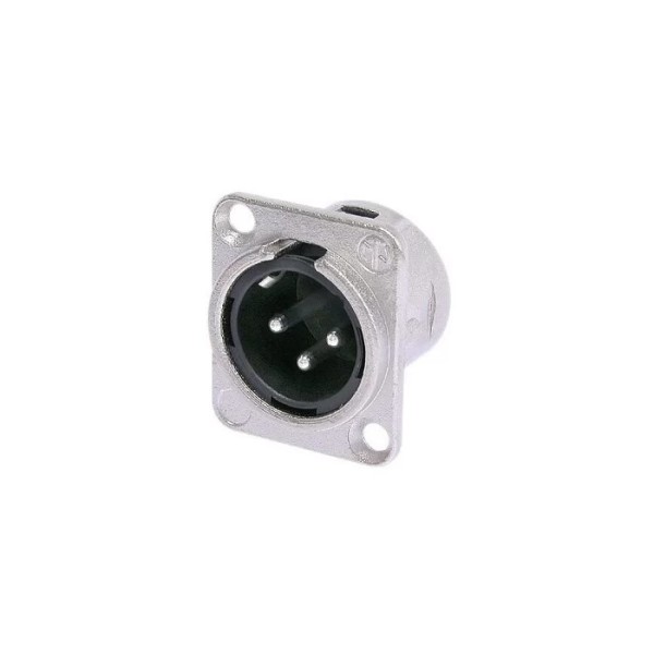 Роз'єм панельний XLR тато Neutrik NC3MD-L-1