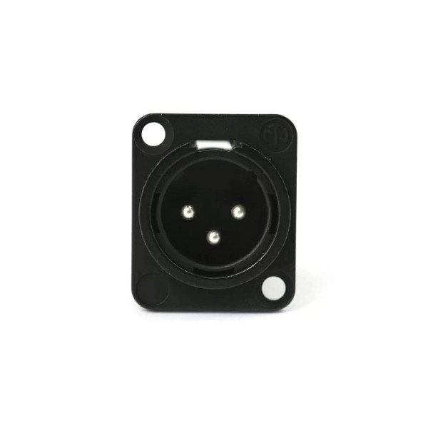 Роз'єм панельний XLR тато Neutrik NC3MD-L-BAG-1