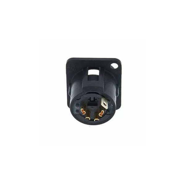 Роз'єм панельний XLR тато Neutrik NC4MD-LB-1