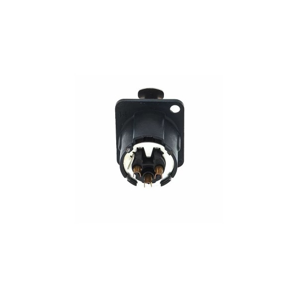 Роз'єм панельний XLR мама Neutrik NC3FD-LX-BAG