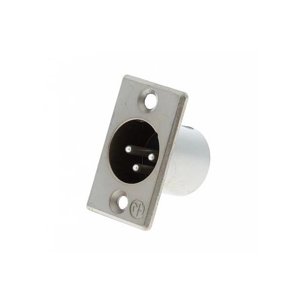 Роз'єм панельний XLR тато Neutrik NC3MP