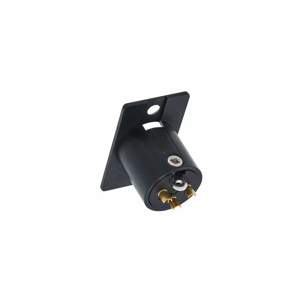 Роз'єм панельний XLR тато Neutrik NC3MP-B