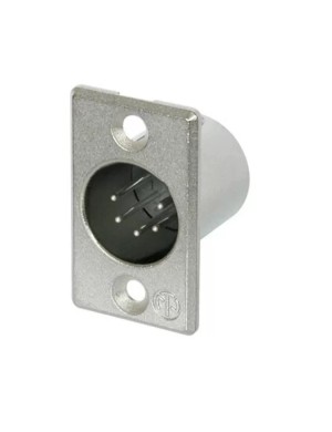 Разъем панельный XLR папа Neutrik NC5MP