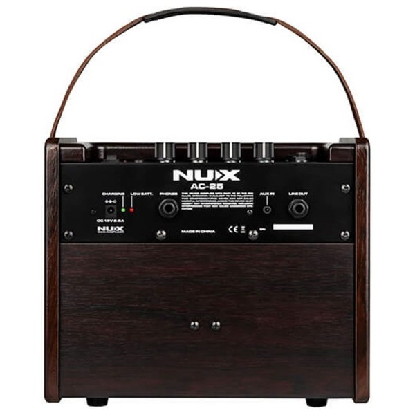 Портативний комбопідсилювач для акустичних гітар NUX AC-25