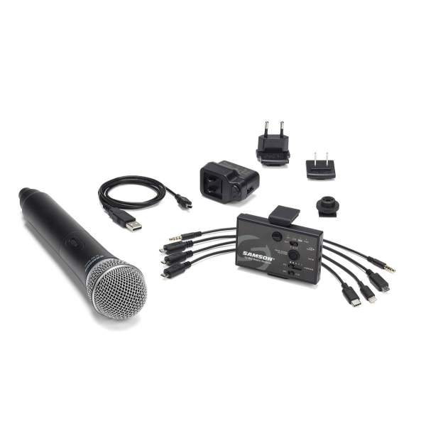 Радіосистема для відеокамер з ручним мікрофоном SAMSON GO MIC MOBILE w / Q8 Радіосистема для відеокамер з ручним мікрофоном SAMSON GO MIC MOBILE w / Q8