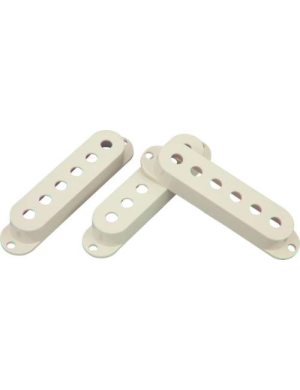 Пластиковые крышки для сингловых звукоснимателей DiMarzio DM2001 AW Strat Pickup Covers Aged White