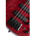 Бас-гітара CORT B4 Element Open Pore Burgundy Red, Bartolini MK-1, Hipshot, 5-шар гриф