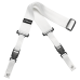 Ремінь для гітари DIMARZIO DD2200 CLIPLOCK WHITE