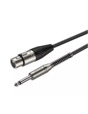 Готовый микрофонный кабель Roxtone SMXJ210L5, 2x0.22 кв.мм, наружный диаметр 6 мм, 5 м