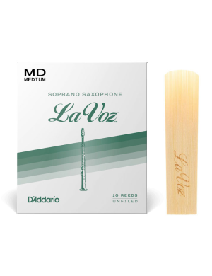 Трость для сопрано саксофона D'ADDARIO La Voz - Soprano Sax Medium (1шт)