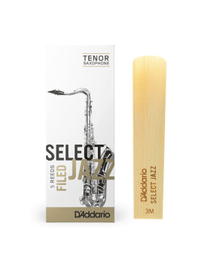 Трость для тенор-саксофона D'ADDARIO Select Jazz - Tenor Sax Filed 3M (1шт)