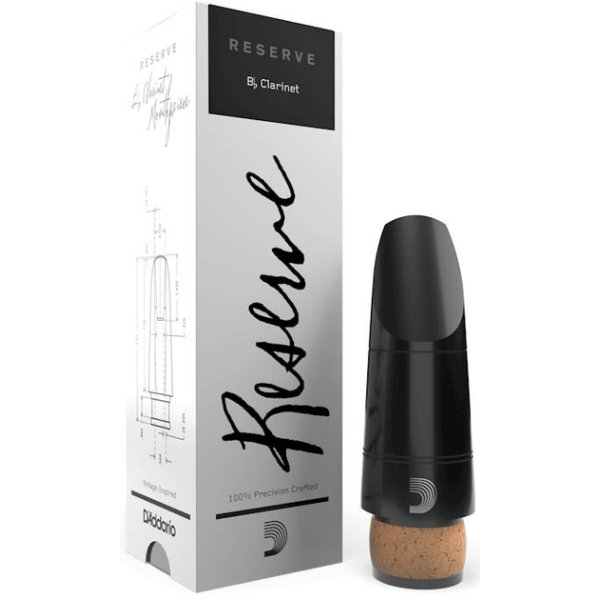 Мундштук для кларнета D’Addario Reserve X10 Medium-Long – Bb Clarinet Mouthpiece, Ебоніт