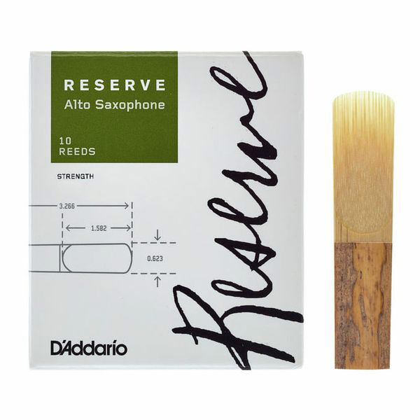 Тростина для альт саксофона D'ADDARIO Reserve - Alto Sax #2.0 (1шт)