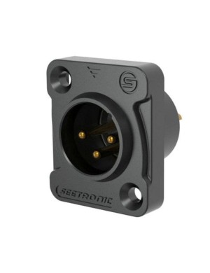Роз'єм панельний XLR тато Seetronic J3F2C-WB