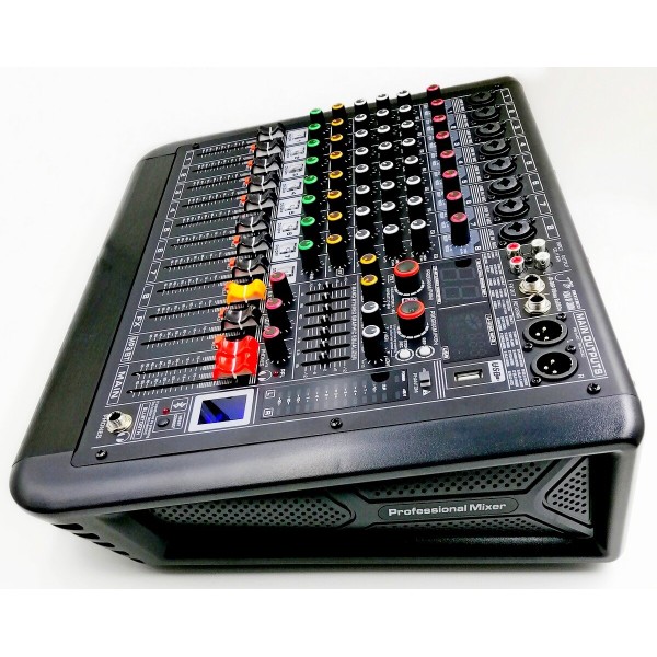 Активний мікшерний пульт JB SOUND JB-Q8P Активний мікшерний пульт JB SOUND JB-Q8P