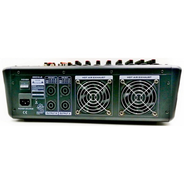 Активний мікшерний пульт JB SOUND JB-Q8P Активний мікшерний пульт JB SOUND JB-Q8P