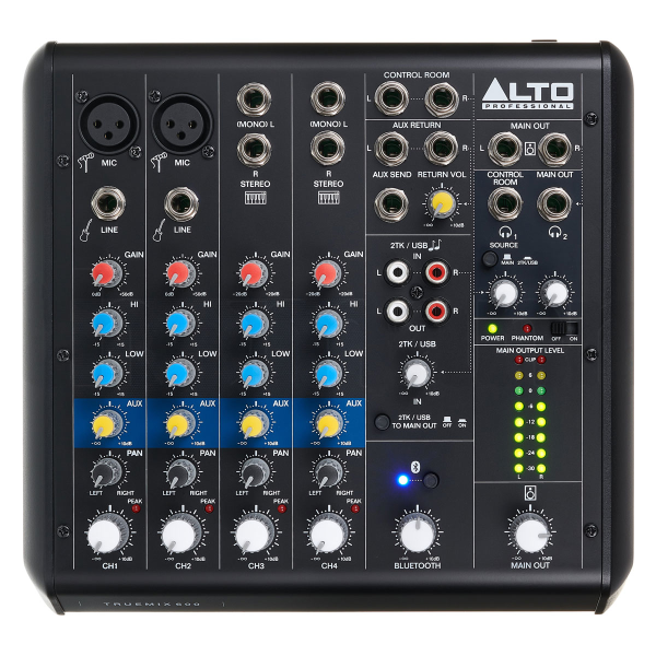 Аналоговий мікшерний пульт ALTO PROFESSIONAL TRUEMIX 600