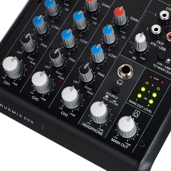 Аналоговий мікшерний пульт ALTO PROFESSIONAL TRUEMIX 500