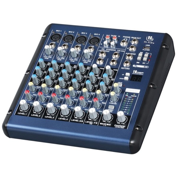 Компактний мікшерний пульт HL AUDIO SMR8