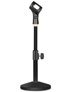 Настольная микрофонная стойка HL AUDIO DM-38 регулируемая хром