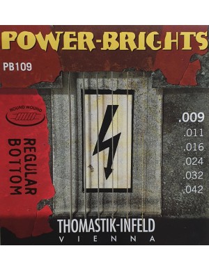 Комплект струн для електрогітари Thomastik Power-Brights Regular Bottom (soft)