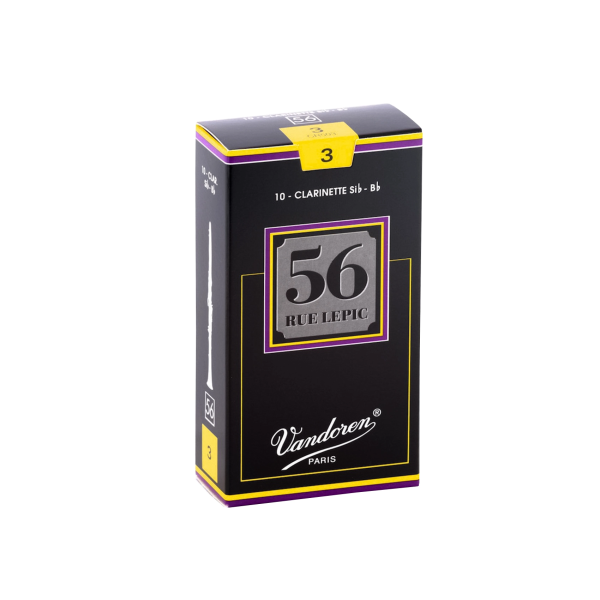 Тростини для Сі-b кларнета Vandoren 56 rue Lepic CR503 Тростини для Сі-b кларнета Vandoren 56 rue Lepic CR503