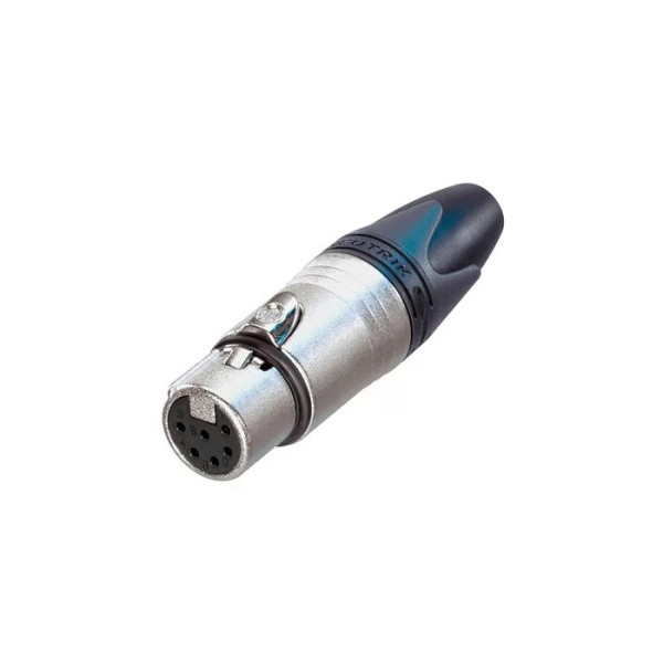Кабельний роз'єм XLR мама Neutrik NC6FXX Кабельний роз'єм XLR мама Neutrik NC6FXX