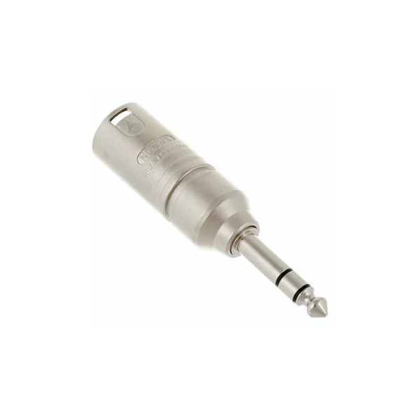 Перехідник XLR тато - Jack 6.3 мм стерео тато Neutrik NA3MP