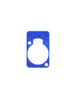 Маркировочная прокладка для панельных разъемов с фланцем типа D Neutrik DSS-BLUE