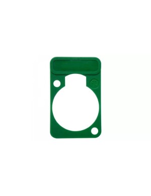 Маркировочная прокладка для панельных разъемов с фланцем типа D Neutrik DSS-GREEN