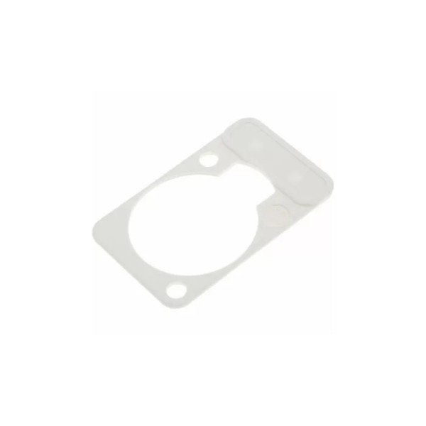 Маркувальна накладка для панельних роз'ємів Neutrik DSS WHITE