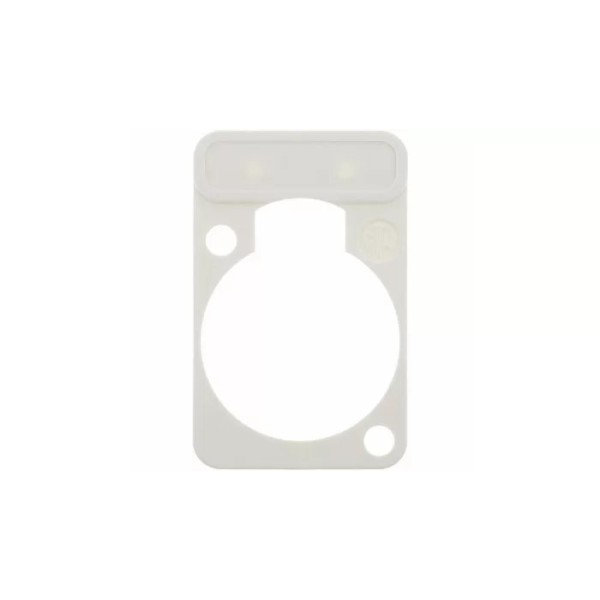Маркувальна накладка для панельних роз'ємів Neutrik DSS WHITE