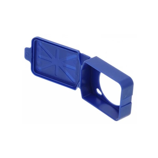 Пластикова заглушка для панельних роз'ємів D типу Neutrik SCDX-6-BLUE