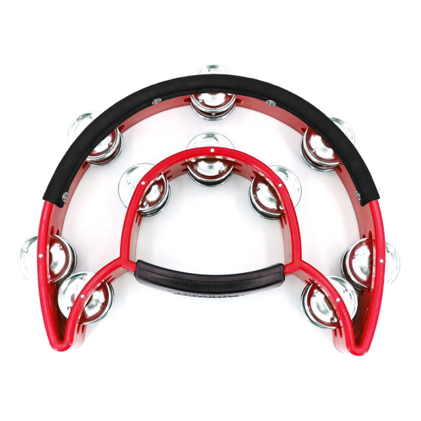 Тамбурин MAXTONE 818N/P Power-2 Tambourine w/Protecting Trim (Red)