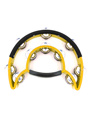 Тамбурин MAXTONE 818N/P Power-2 Tambourine w/Protecting Trim (Yellow)