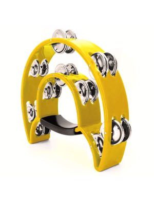 Тамбурин MAXTONE 818 YL Dual Power Tambourine (Yellow)