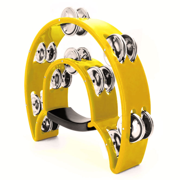 Тамбурин MAXTONE 818 YL Dual Power Tambourine (Yellow)