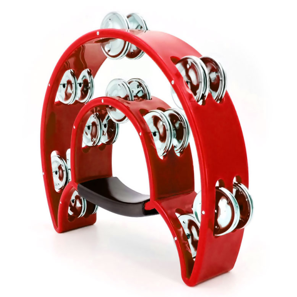 Тамбурин MAXTONE 818 RD Dual Power Tambourine (Red)