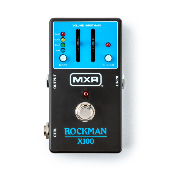 Гітарний аналоговий процесор MXR Rockman X100 Analog Tone Processor – легендарний звук Boston, хорус