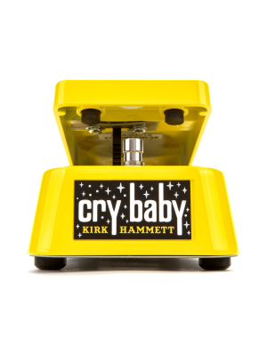 Wah-педаль для гитары DUNLOP KH95Y KIRK HAMMETT CRY BABY® WAH YELLOW SPARKLE EDITION
