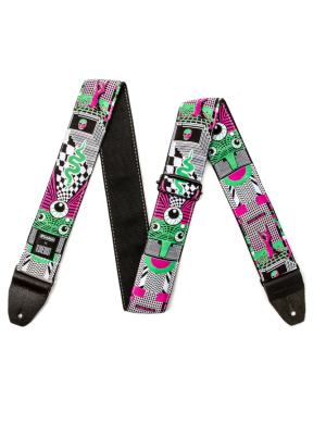 Ремінь гітарний Dunlop ILD14 2" I Love Dust Mnemonic Fuzz