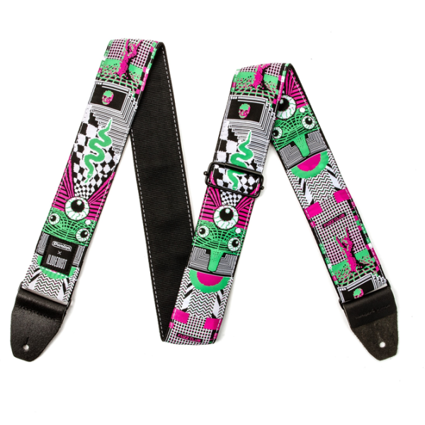 Ремінь гітарний Dunlop ILD14 2" I Love Dust Mnemonic Fuzz