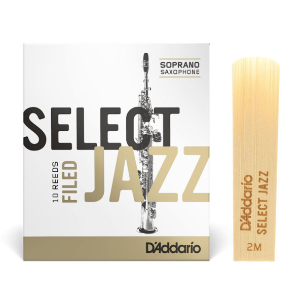 Тростина для сопрано саксофона D'ADDARIO Select Jazz - Soprano Sax 2M (1шт)
