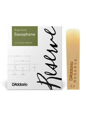 Тростина для сопрано саксофона D'ADDARIO Reserve - Soprano Sax #3.0 (1шт)