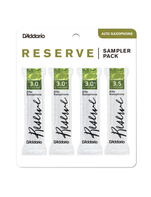 Набор тростей для альт саксофона D'ADDARIO Reserve - Alto Sax Reed Sampler Pack #3.0/3.0+/3.5
