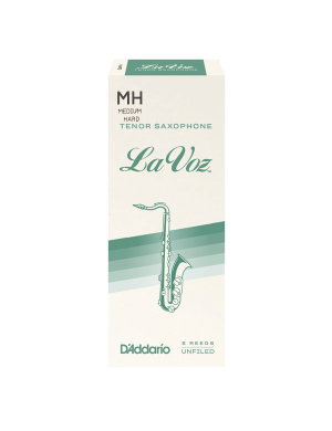 Трости для тенор саксофона D'ADDARIO La Voz - Tenor Sax Medium Hard - 5 Pack