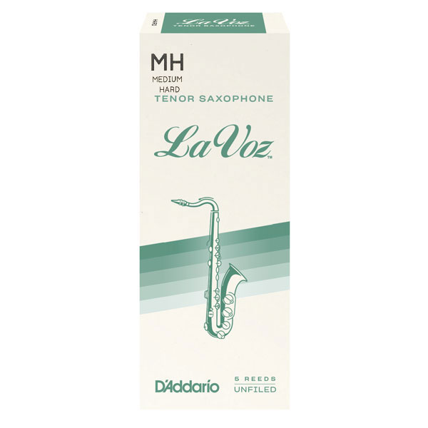 Тростини для тенор саксофона D'ADDARIO La Voz - Tenor Sax Medium Hard - 5 Pack
